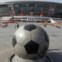 Donbas Arena, o centro do jogo e o estádio usado pelo Shakhtar Donetsk