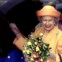 Em 1995, Isabel II visita áreas afectadas pelas cheias de Janeiro desse ano