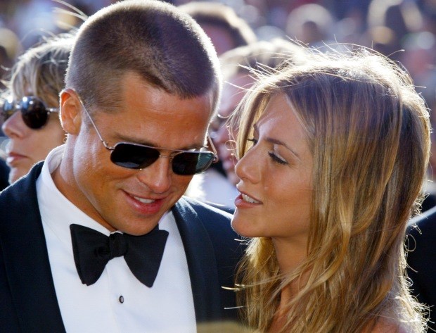 Brad Pitt e Jennifer Aniston: o casamento durou cinco anos
