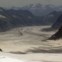 SUÍÇA, 25.07.2012. No glaciar Aletschgletscher, perto de Jungfraufirn. Altitude: 3454m