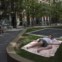Espanha, Madrid | 10.08.2012. 40ºC. Um homem aproveita a sombra para uma sesta 
