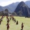 Artistas durante uma performance inca em 2011, aquando das celebrações dos 100 anos do achado das ruinas 