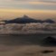 MÉXICO, 08.09.2012. O vulcão Citlaltepetl (Pico de Orizaba) fotografado ao nascer do dia em Veracruz. 