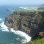 São Miguel. Vista do Miradouro do Escalvado, Mosteiros ao fundo