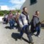 São Miguel. Romeiros da Lagoa a chegar aos Ginetes