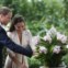 Príncipe William e Kate Middleton numa cerimónia em honra da Princesa Diana, no jardim botânico de Singapura.