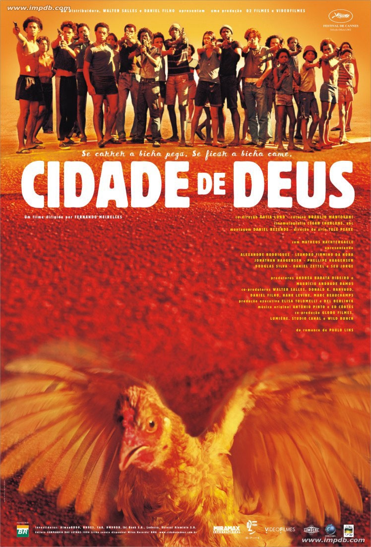 Resultado de imagem para cidade de deus cartaz