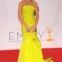 A actriz Julia Bowen, vencedora do Emmy para Melhor Actriz Secundária numa Série de Comédia, num vestido Monique Lhuillier