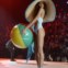 Bárbara Fialho no desfile da Victoria's Secret