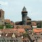 Nuremberga e o seu castelo altaneiro 