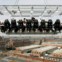 Dinner in the Sky é o nome do projecto e continua a viajar por todo o mundo, tendo até já passado por Portugal. É um restaurante absolutamente aéreo: a mesa é elevada a uns 50m de altura e serve umas duas dezenas de pessoas. Aqui, a refeição era especial, servida a 22 chefs belgas sobre Bruxelas.