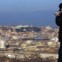 A filmar uma panorâmica de Roma (a partir do parque Gianicolo)