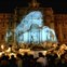Fontana di Trevi (aqui com uma imagem projectada de Anita Ekberg, que ajudou a celebrizar o romance da fonte no filme de Fellini