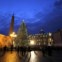 A árvore de Natal do Vaticano, na praça de São Pedro. 