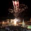 Celebrações palestinianas na iluminação da árvore de Natal perto da Igreja da Natividade, Belém, Cisjordânia