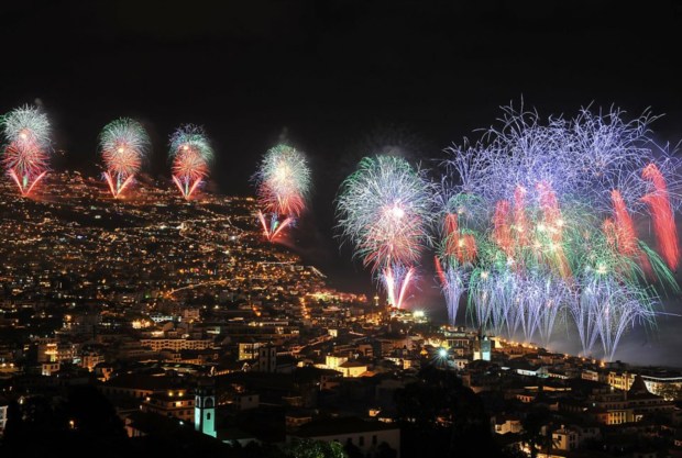 MADEIRA. Funchal tem sempre um dos maiores fogos-de-artifício do mundo