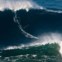 Garrett McNamara na Nazaré em 2012 (foto via Facebook oficial de McNamara)