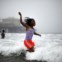 EUA, 28.6.2013. A refrescar-se no mar durante uma onda de calor em Santa Monica, Califórnia 