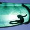 SUÍÇA, 1.8.2013. Um rapaz num escorrega aquático num complexo de piscinas públicas em Thun 