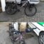 A bicicleta desaparecida, após ser encontrada pela GNR de Sines