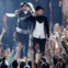 Justin Timberlake também cantou músicas próprias com os seus companheiros da banda 'N Sync