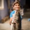 A vencedora do torneiro de Corrico Feminino (pesca), com uma achova de mais de sete quilos
