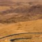 Estrada que liga o Mar Morto a Mount Nebo