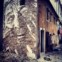 A parede com um rosto de Alfama por Alexandre Farto
