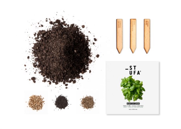 O conteúdo do kit _Stufa 