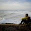 O surf em Portugal é destacado pela LP. Na foto, o surfista Garrett McNamara de olho na Nazaré por alturas da