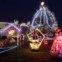 Polónia, Polkowice. Todos os anos, a família Duszenko transforma a sua casa numa atracção natalícia. Este ano, com 52 mil luzes