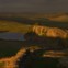 ESCÓCIA, 24.08.2013. Muralha de Adriano a cruzar o campo escocês perto de Crag Lough em Northumberland 