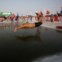 Competição de natação nas águas geladas, em Harbin