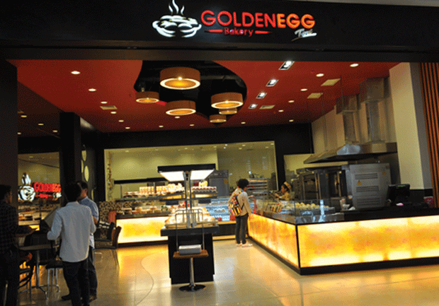 Uma das Golden Egg Tart Bakery