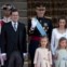 Os reis de Espanha com as filhas e o primeiro-ministro espanhol Mariano Rajoy.