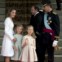 Apesar de já ter recebido as jóias da coroa da Rainha Sofia, Letizia optou por não usar qualquer adereço.