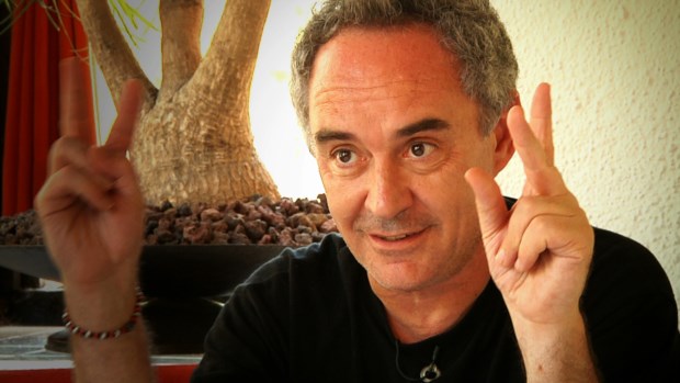 Ferran Adrià, do já desaparecido elBulli