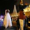 Líbano, Beirute, festa para celebrar a iluminação da árvore de Natal