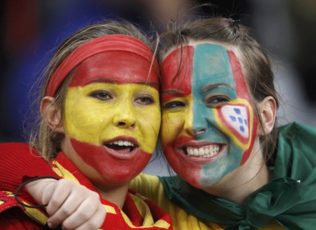 Imagem de arquivo captada durante o Mundial de Futebol de 2010 na Àfrica do Sul durante um Portugal-Espanha 