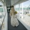 No aeroporto até há casamento: a noiva caminha para um avião da TAP, onde foi oficializada a união. Em 2007