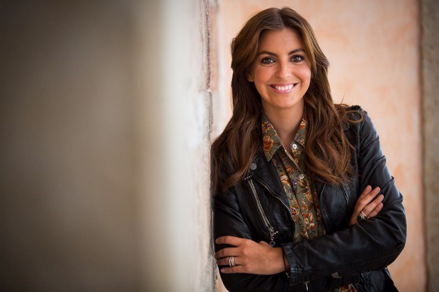 Jessica Athayde no Jardim Botânico da Ajuda, em Lisboa