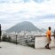 O lugar onde foi instalada uma
estátua de Mickael Jackson
é um dos mais procurados na
favela. Foi aqui, em 1996, que
o rei da pop gravou o videoclip
