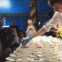 Empratamento do chef Vladimir Muhin no Al Meni, Rimini. Entrou directamente para o nº 24 da lista dos 50 Best Restaurants este ano com o White Rabbit.