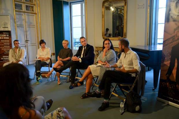 Filipe Faísca, Graziela Sousa, Eduarda Abbondanza, João Jacinto, Anabela Becho e José António Tenente (da esquerda para a direita)