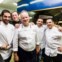 Chef Jacob-Jan Boerma (à direita), do restaurante De Leest, com três estrlas Michelin (na Rota das Estrelas a 8.Nov)