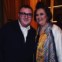 Suzy Menkes é uma das mais influentes jornalistas de moda e trabalha para a Vogue Internacional. Aqui com Alber Elbaz, ex-director criativo da Lanvin