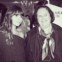 Miroslava Duma com a influente Suzy Menkes