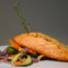 Salmão com legumes