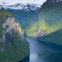 NORUEGA. Catarata Geirangerfjord e Seven Sisters  