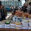 O mercado na praça da Figueira